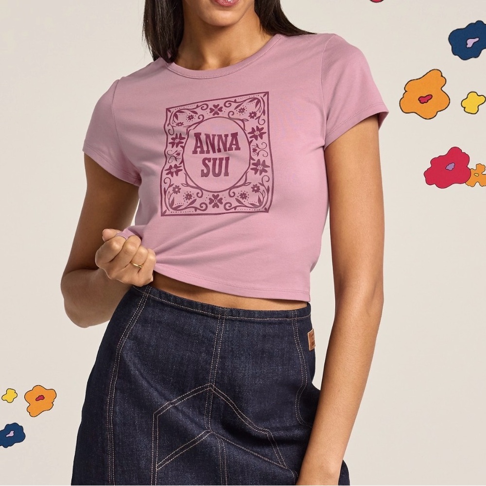 Old Navy x Anna Sui Ringer Tee